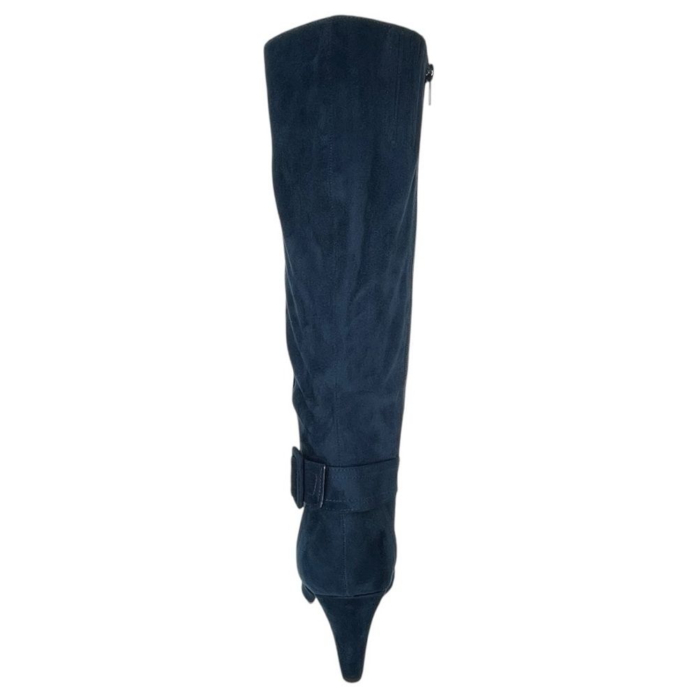Bella Vita Troy II Navy Microsuede Knee High Womens Boots Size 6.5M - Picture 4 of 11